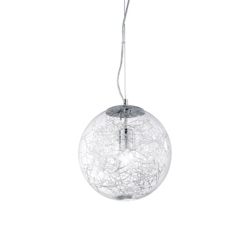 Ideal Lux 045115 MAPA MAX SP1 D30 подвесной светильник алюминий