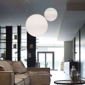 Ideal Lux 161365 MAPA RIGA SP1 D50 подвесной светильник белый Ideal Lux 161365 MAPA RIGA SP1 D50 подвесной светильник белый