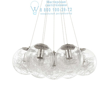 Ideal Lux 176062 MAPA SAT SP7 NICKEL подвесной светильник Ideal Lux 176062 MAPA SAT SP7 NICKEL подвесной светильник