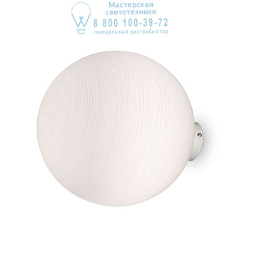 Ideal Lux 186887 MAPA RIGA AP1 D30 накладной светильник белый Ideal Lux 186887 MAPA RIGA AP1 D30 накладной светильник белый