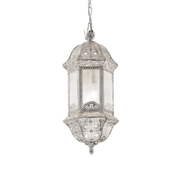 Ideal Lux 135175 MARRAKECH SP2 ARGENTO подвесной светильник серый Ideal Lux 135175 MARRAKECH SP2 ARGENTO подвесной светильник серый