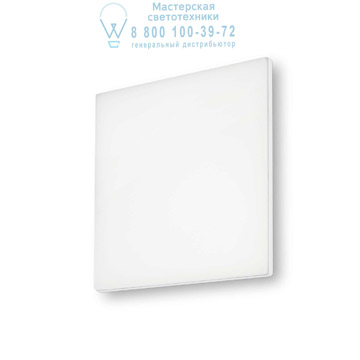 Ideal Lux 202921 MIB PL1 SQUARE уличный потолочный светильник белый