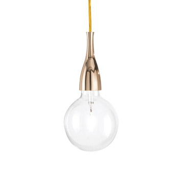 Ideal Lux 009391 MINIMAL SP1 ORO подвесной светильник 