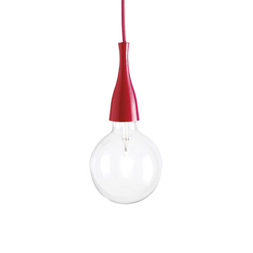 Ideal Lux 009414 MINIMAL SP1 ROSSO подвесной светильник Ideal Lux 009414 MINIMAL SP1 ROSSO подвесной светильник