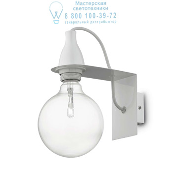 Ideal Lux 045191 MINIMAL AP1 BIANCO накладной светильник белый