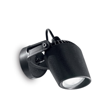 Ideal Lux 096476 MINITOMMY AP1 NERO уличный накладной светильник черный Ideal Lux 096476 MINITOMMY AP1 NERO уличный накладной светильник черный