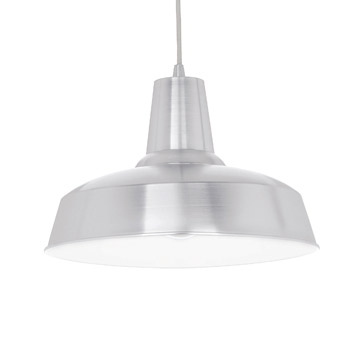 Ideal Lux 102054 MOBY SP1 ALLUMINIO подвесной светильник алюминий Ideal Lux 102054 MOBY SP1 ALLUMINIO подвесной светильник алюминий