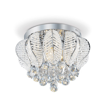 Ideal Lux 073606 MOZART PL6 потолочный светильник хром Ideal Lux 073606 MOZART PL6 потолочный светильник хром