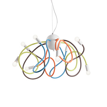 Ideal Lux 141909 MULTIFLEX SP8 COLOR подвесной светильник 
