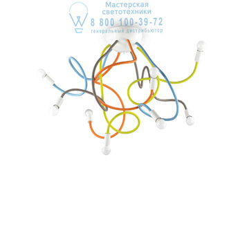 Ideal Lux 159010 MULTIFLEX PL8 COLOR потолочный светильник 
