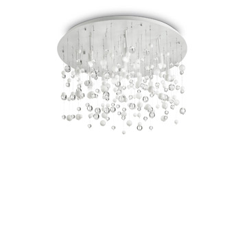 Ideal Lux 101187 NEVE PL12 BIANCO потолочный светильник белый Ideal Lux 101187 NEVE PL12 BIANCO потолочный светильник белый