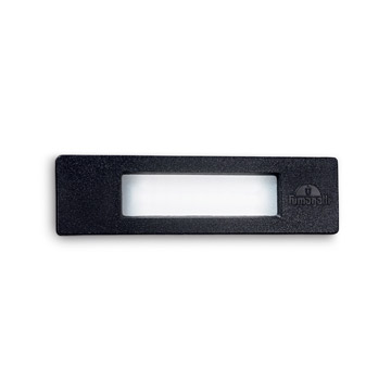 Ideal Lux 221861 NINA AP1 BIG NERO 4000K уличный накладной светильник черный