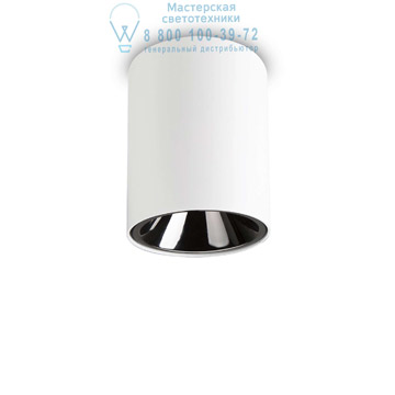 Ideal Lux 205977 NITRO 15W ROUND BIANCO потолочный светильник белый Ideal Lux 205977 NITRO 15W ROUND BIANCO потолочный светильник белый