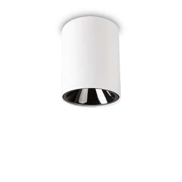 Ideal Lux 205991 NITRO 10W ROUND BIANCO потолочный светильник белый Ideal Lux 205991 NITRO 10W ROUND BIANCO потолочный светильник белый