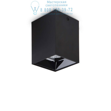 Ideal Lux 206028 NITRO 15W SQUARE NERO потолочный светильник черный Ideal Lux 206028 NITRO 15W SQUARE NERO потолочный светильник черный