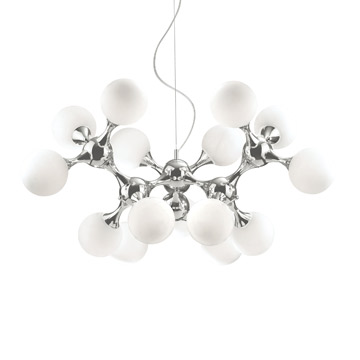 Ideal Lux 082073 NODI BIANCO SP15 подвесной светильник белый