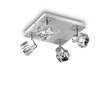 Ideal Lux 077963 NOSTALGIA PL4 потолочный светильник белый