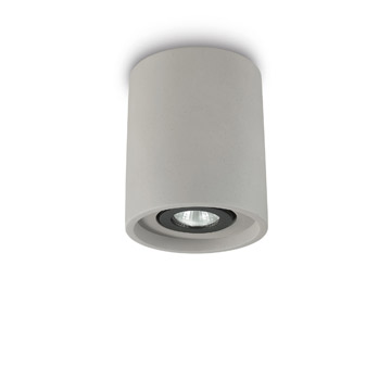 Ideal Lux 150437 OAK PL1 ROUND CEMENTO потолочный светильник Ideal Lux 150437 OAK PL1 ROUND CEMENTO потолочный светильник
