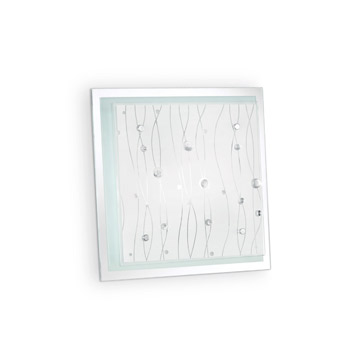 Ideal Lux 081434 OCEAN PL2 TRASPARENTE потолочный светильник прозрачный Ideal Lux 081434 OCEAN PL2 TRASPARENTE потолочный светильник прозрачный