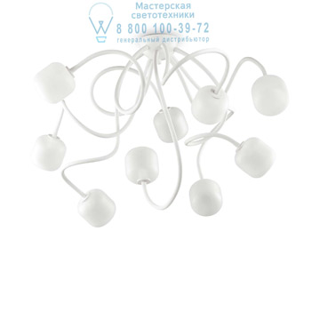 Ideal Lux 174990 OCTOPUS PL9 BIANCO потолочный светильник белый