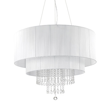 Ideal Lux 165011 OPERA SP10 BIANCO подвесной светильник белый