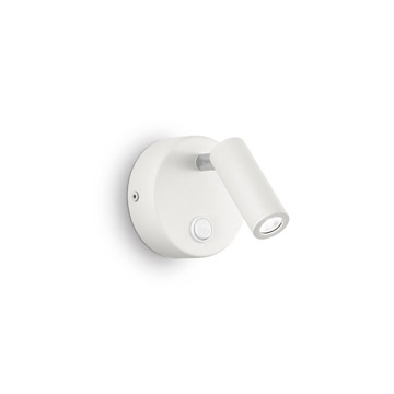 Ideal Lux 142586 PAGE AP1 ROUND BIANCO накладной светильник белый Ideal Lux 142586 PAGE AP1 ROUND BIANCO накладной светильник белый