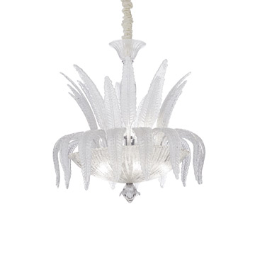 Ideal Lux 116884 PALMARES SP8 подвесной светильник белый Ideal Lux 116884 PALMARES SP8 подвесной светильник белый