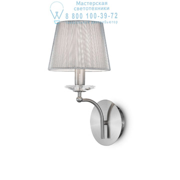 Ideal Lux 018027 PARIS AP1 накладной светильник серый Ideal Lux 018027 PARIS AP1 накладной светильник серый