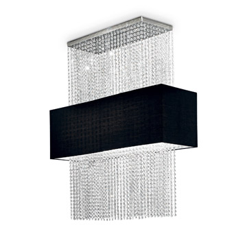 Ideal Lux 101163 PHOENIX SP5 NERO подвесной светильник черный Ideal Lux 101163 PHOENIX SP5 NERO подвесной светильник черный