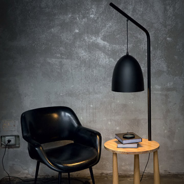 Ideal Lux 145365 PIANO PT1 NERO торшер черный