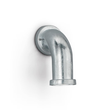 Ideal Lux 160597 PIPELINE AP1 GALVANIZE уличный накладной светильник сталь