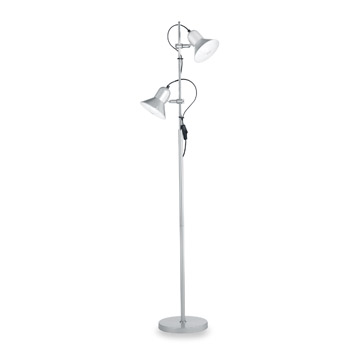Ideal Lux 061115 POLLY PT2 ARGENTO торшер серый