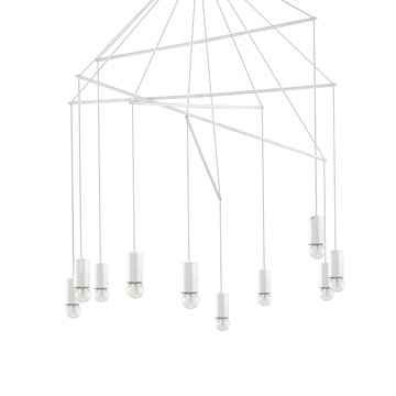 Ideal Lux 186801 POP SP10 BIANCO подвесной светильник белый Ideal Lux 186801 POP SP10 BIANCO подвесной светильник белый