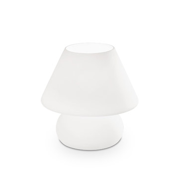 Ideal Lux 074702 PRATO TL1 BIG BIANCO настольная лампа белый Ideal Lux 074702 PRATO TL1 BIG BIANCO настольная лампа белый