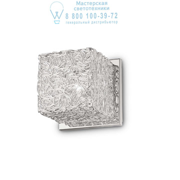Ideal Lux 031644 QUADRO AP1 накладной светильник алюминий Ideal Lux 031644 QUADRO AP1 накладной светильник алюминий