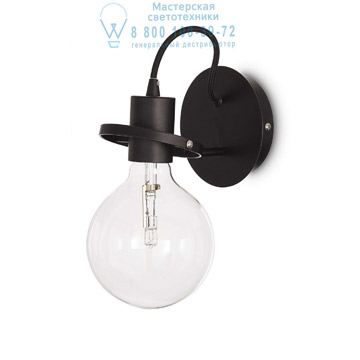 Ideal Lux 119502 RADIO AP1 NERO накладной светильник черный