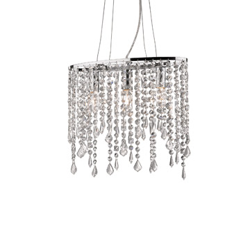 Ideal Lux 008349 RAIN CLEAR SP3 подвесной светильник хром Ideal Lux 008349 RAIN CLEAR SP3 подвесной светильник хром