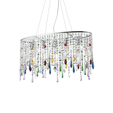 Ideal Lux 105277 RAIN COLOR SP5 подвесной светильник 