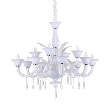 Ideal Lux 197791 RENOIR SP12 BIANCO подвесной светильник белый Ideal Lux 197791 RENOIR SP12 BIANCO подвесной светильник белый
