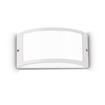 Ideal Lux 092393 REX-1 AP1 BIANCO уличный накладной светильник белый Ideal Lux 092393 REX-1 AP1 BIANCO уличный накладной светильник белый