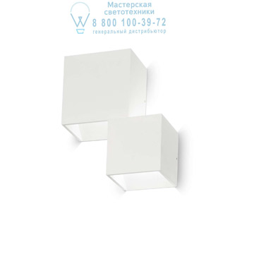 Ideal Lux 187358 RUBIK AP2 BIANCO уличный накладной светильник белый Ideal Lux 187358 RUBIK AP2 BIANCO уличный накладной светильник белый