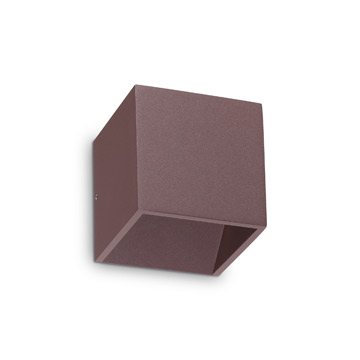 Ideal Lux 213231 RUBIK AP1 COFFEE уличный накладной светильник Ideal Lux 213231 RUBIK AP1 COFFEE уличный накладной светильник
