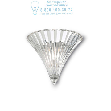 Ideal Lux 013060 SANTA AP1 SMALL TRASPARENTE накладной светильник прозрачный Ideal Lux 013060 SANTA AP1 SMALL TRASPARENTE накладной светильник прозрачный
