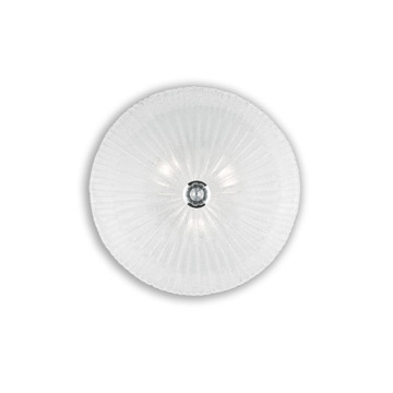 Ideal Lux 008608 SHELL PL3 TRASPARENTE потолочный светильник прозрачный
