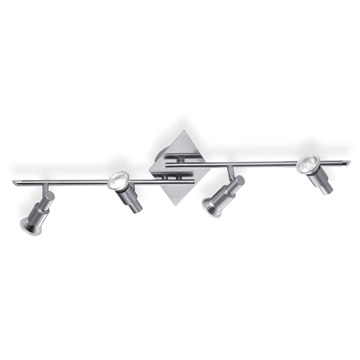 Ideal Lux 018850 SLEM PL4 NICKEL потолочный светильник Ideal Lux 018850 SLEM PL4 NICKEL потолочный светильник