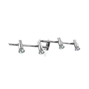 Ideal Lux 142067 SLEM PL4 CROMO потолочный светильник хром Ideal Lux 142067 SLEM PL4 CROMO потолочный светильник хром