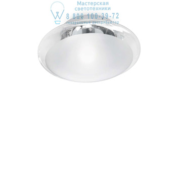 Ideal Lux 035543 SMARTIES CLEAR PL1 D33 потолочный светильник прозрачный Ideal Lux 035543 SMARTIES CLEAR PL1 D33 потолочный светильник прозрачный