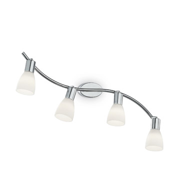 Ideal Lux 002781 SNAKE PL4 потолочный светильник белый Ideal Lux 002781 SNAKE PL4 потолочный светильник белый