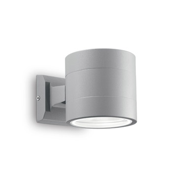 Ideal Lux 061474 SNIF AP1 ROUND GRIGIO уличный накладной светильник Ideal Lux 061474 SNIF AP1 ROUND GRIGIO уличный накладной светильник