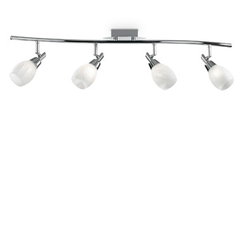 Ideal Lux 075082 SOFFIO PL4 потолочный светильник хром
